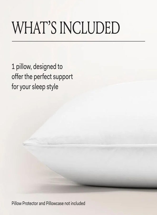 BOLL & BRANCH Down Alternative Pillow - Soft, King - Cooling Shell - Hypoallergenic Primaloft Luxury Down Alternative Fill - Superior Support - Image 5